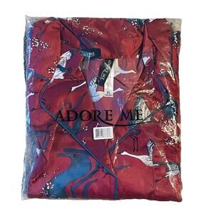 Adore Me Pajama Set Womens XL Holiday Lounge Wear Christmas Sleepwear Cozy